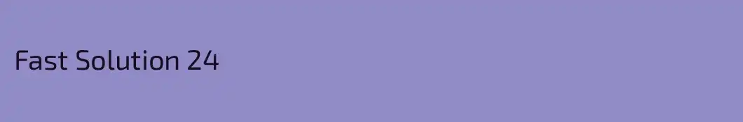 Fast Solution 24